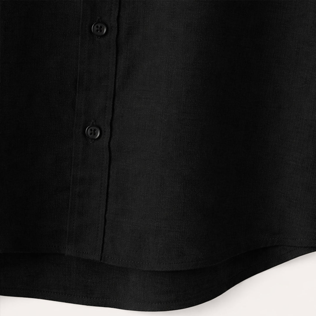 The Winchester Men’s Oversized Cotton Linen Beach Shirt