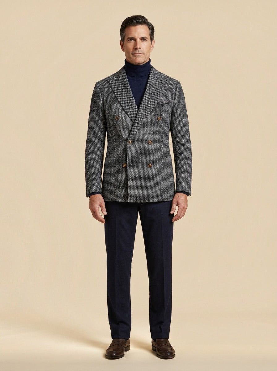Maddox blazer in Charcoal, studio, Gentlemens Manor