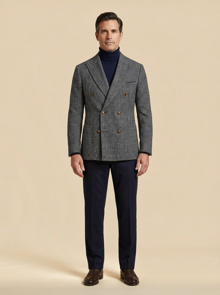 Maddox blazer in Charcoal, studio, Gentlemens Manor