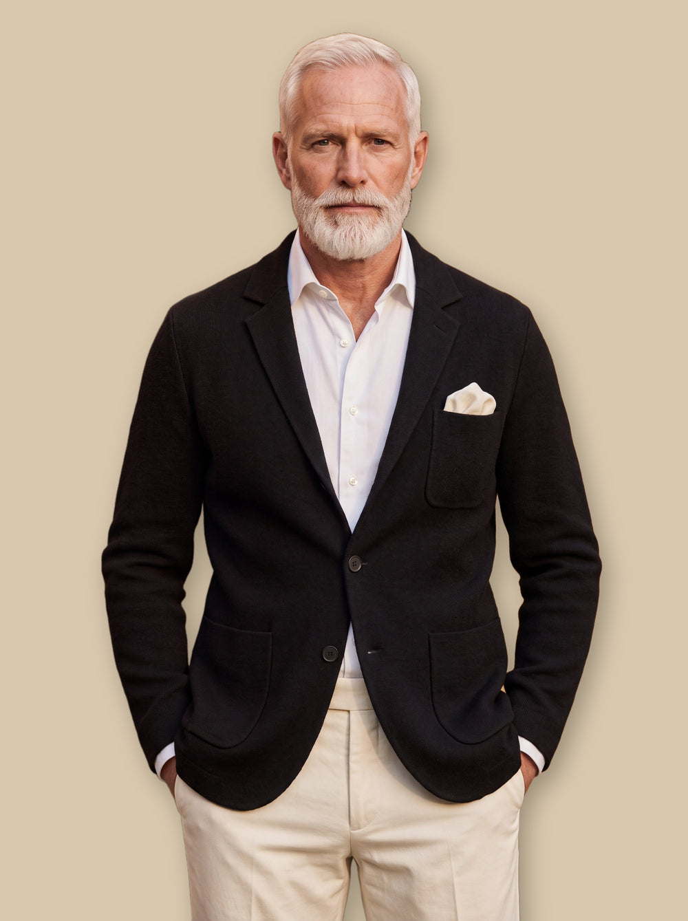 Martin blazer suit in Black, studio - Gentlemens Manor