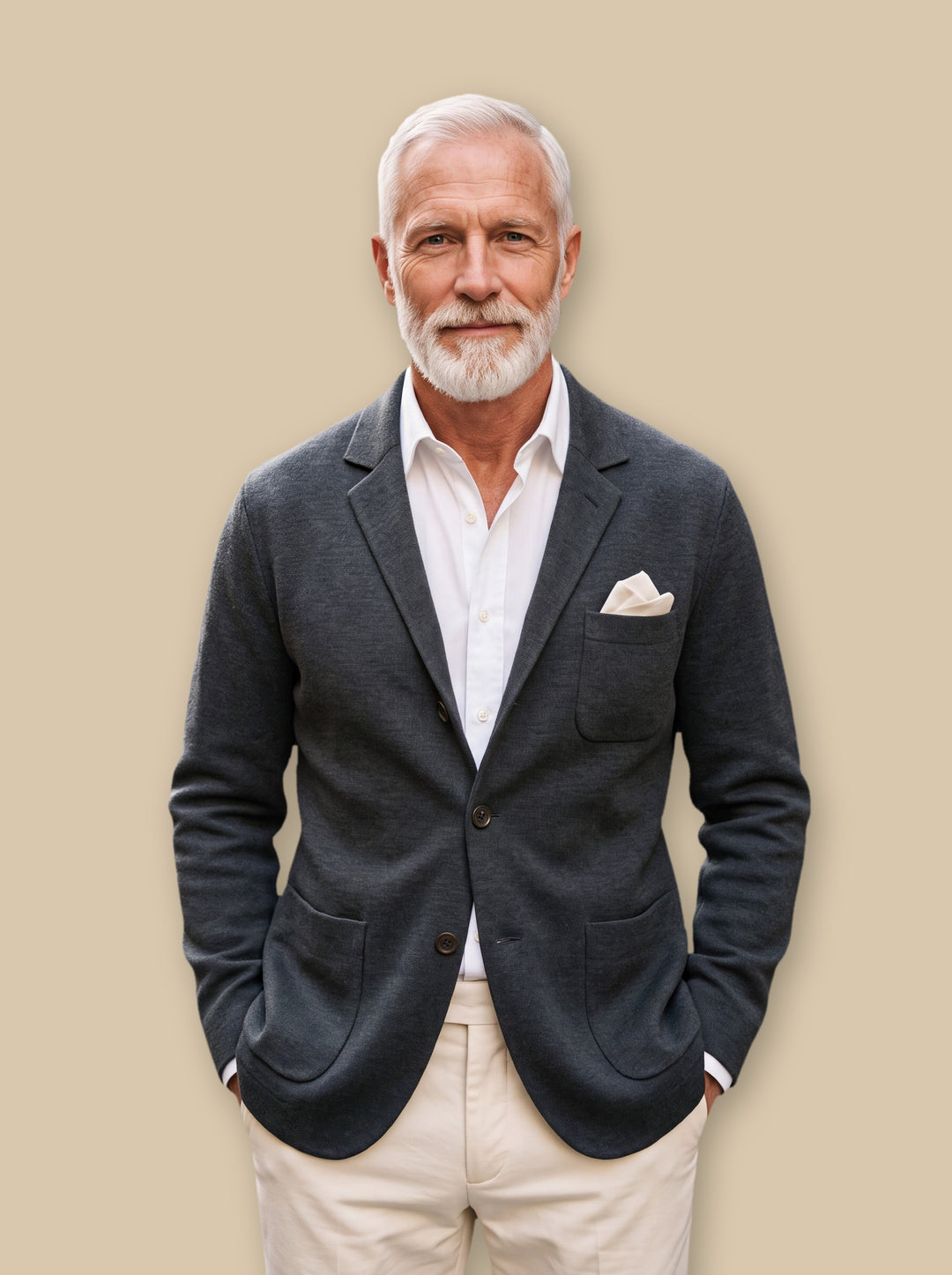 Martin blazer suit in Grey, studio - Gentlemens Manor