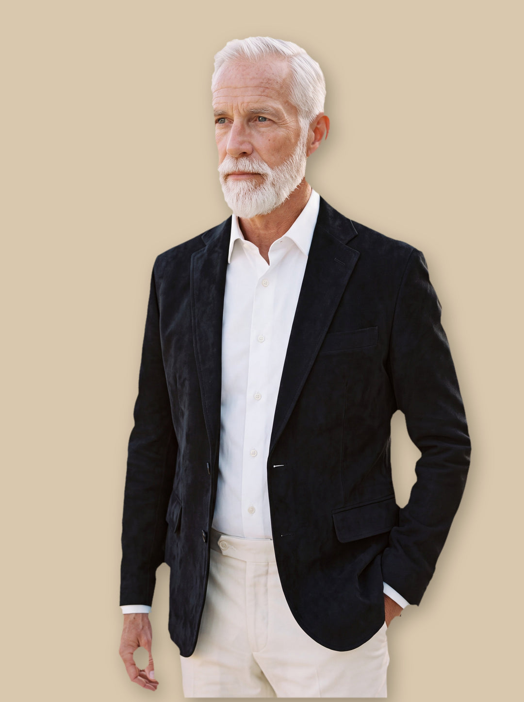 Mason blazer suit in Black, studio - Gentlemens Manor
