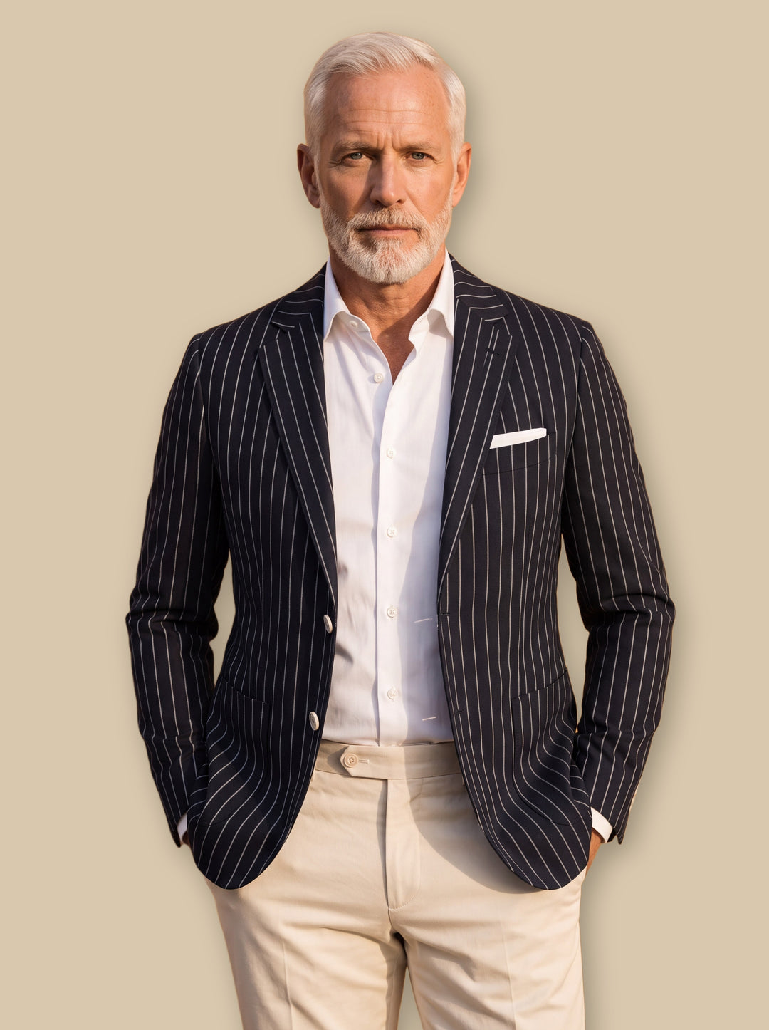 Maynard blazer suit in Black, studio - Gentlemens Manor