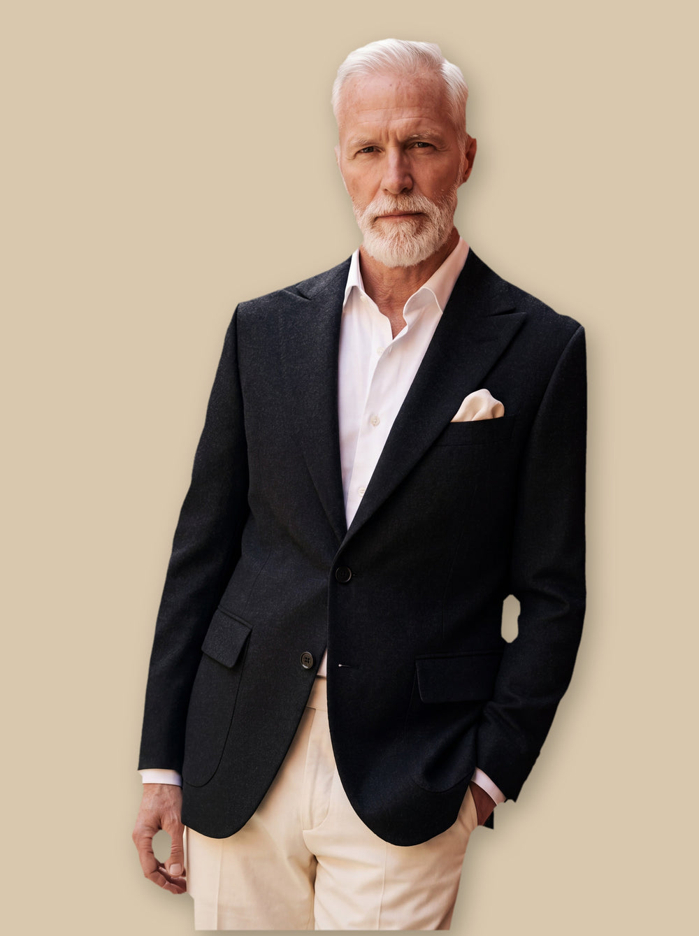 Mercer blazer suit in Black, studio - Gentlemens Manor