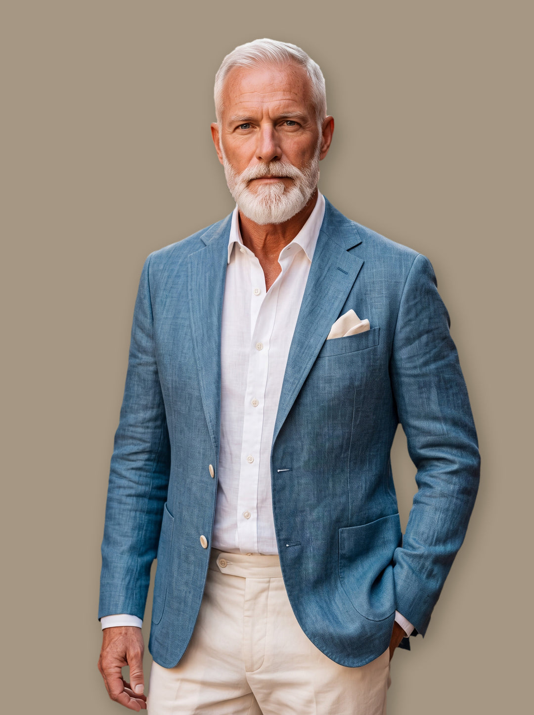 Merritt blazer suit in Blue, studio - Gentlemens Manor