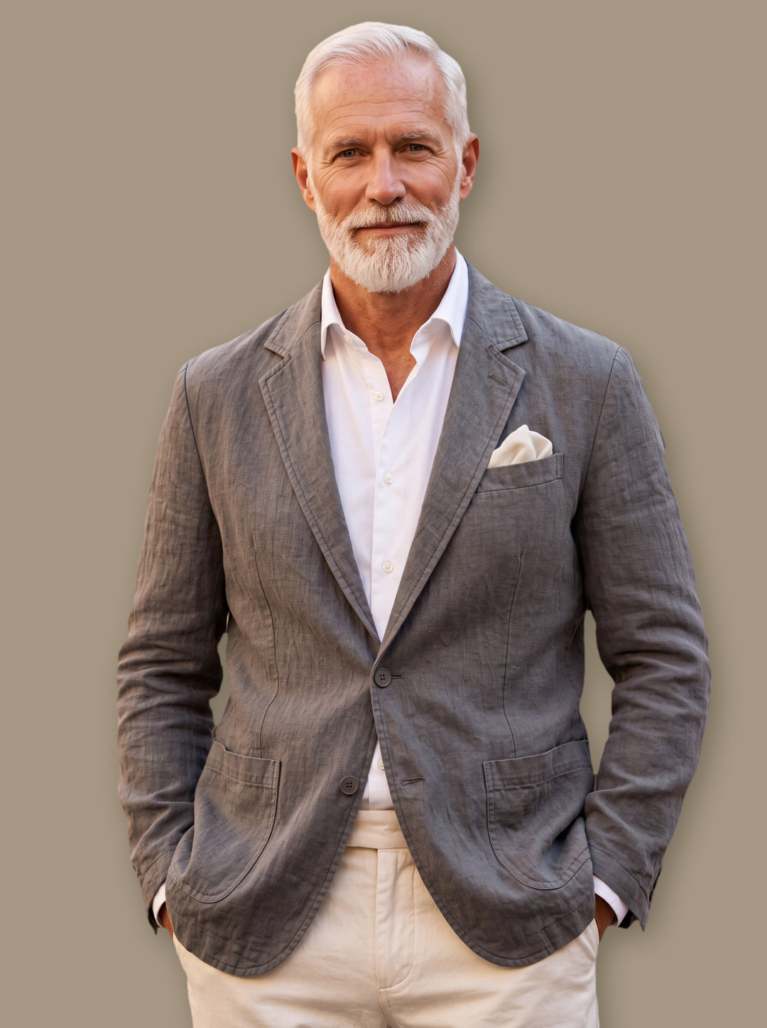 Merritt blazer suit in Grey, studio - Gentlemens Manor