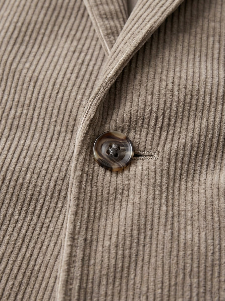 Middleton corduroy blazer, fabric close up, Gentlemens Manor