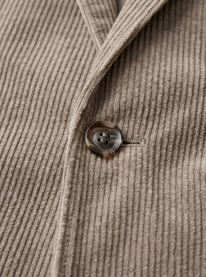 Middleton corduroy blazer, fabric close up, Gentlemens Manor