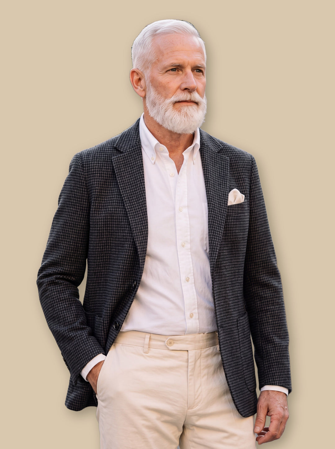 Monroe blazer suit in Grey, studio - Gentlemens Manor
