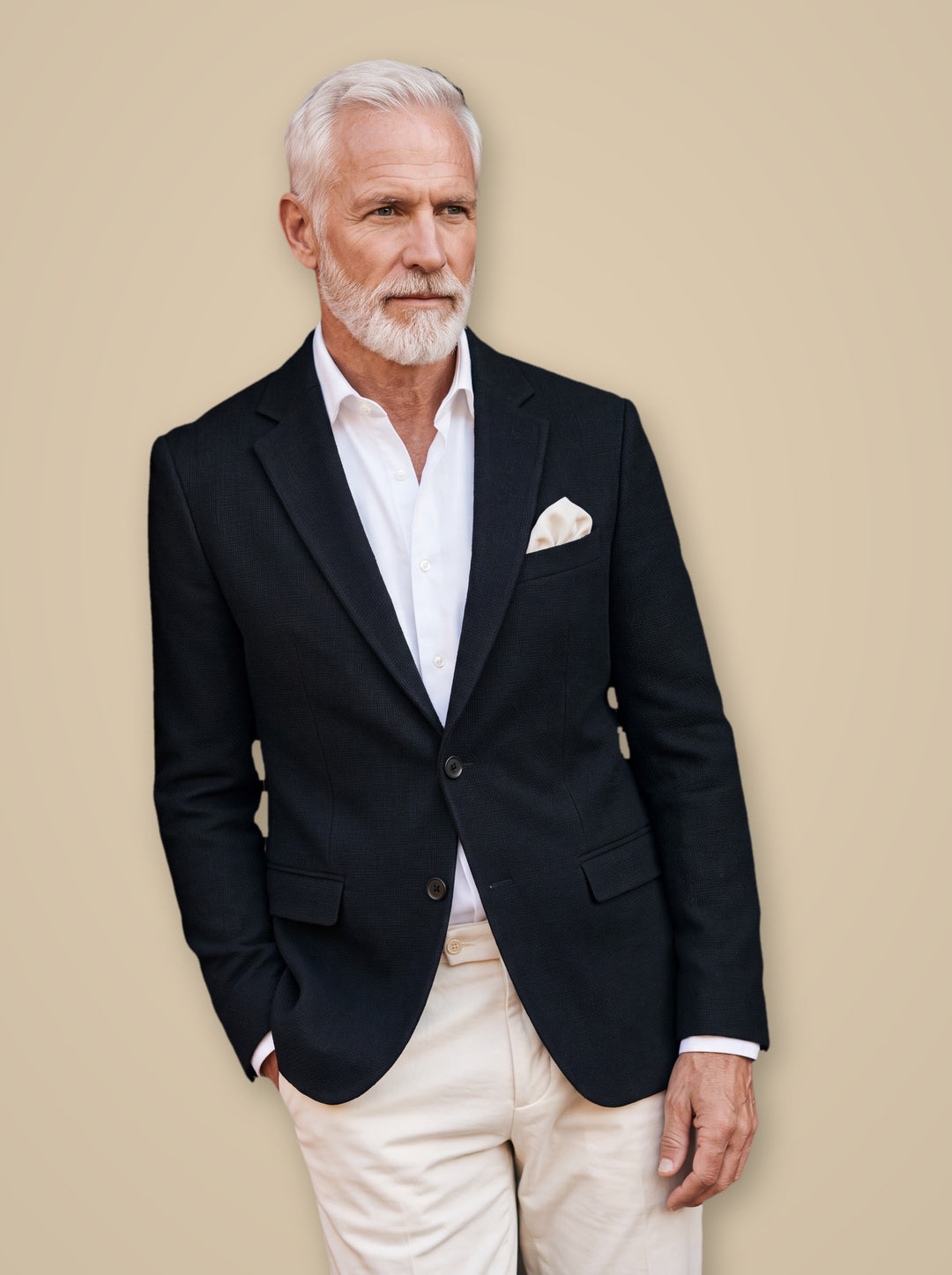 Montgomery blazer suit in Black, studio - Gentlemens Manor