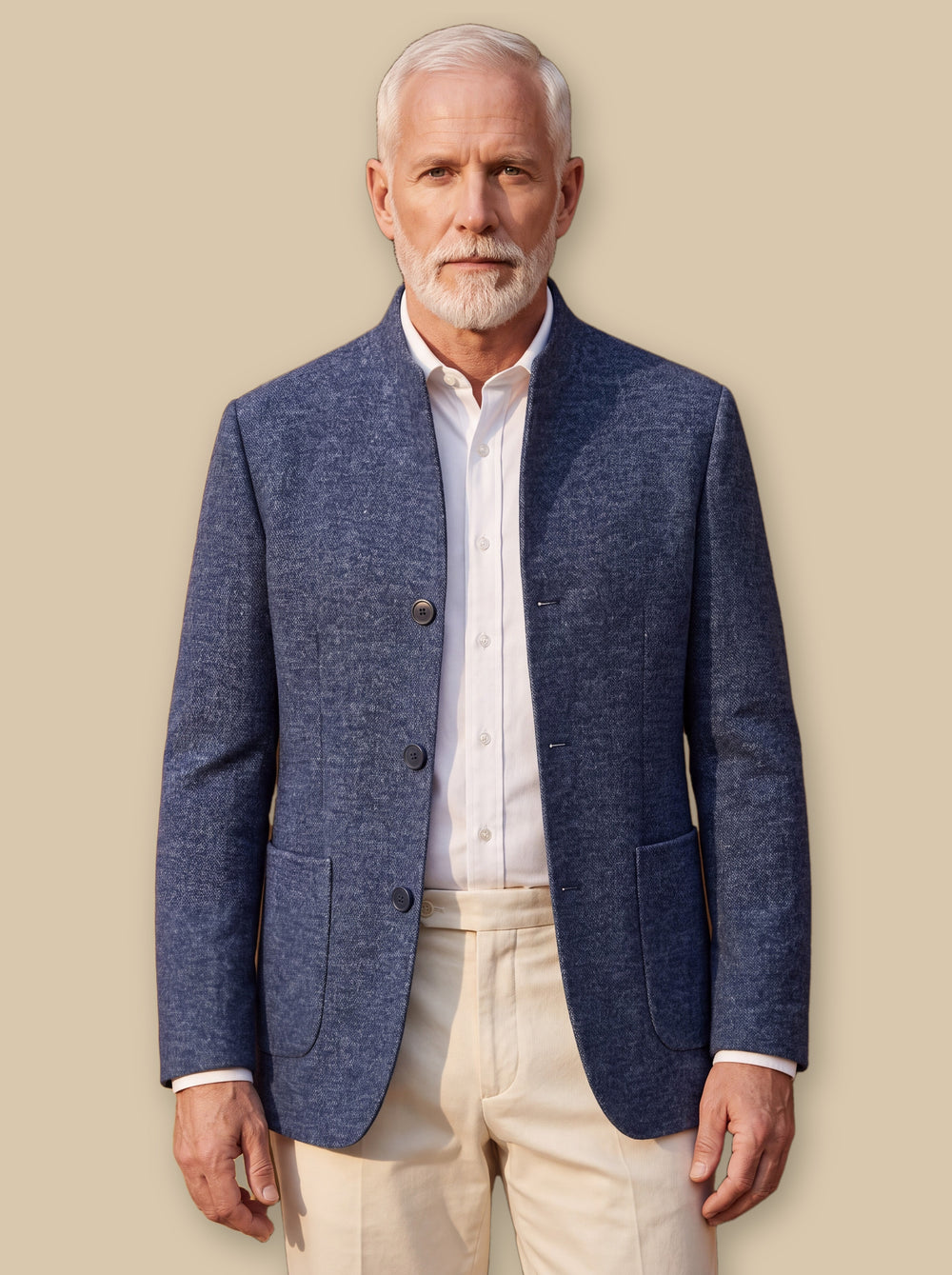 Morgan blazer suit in Blue, studio - Gentlemens Manor