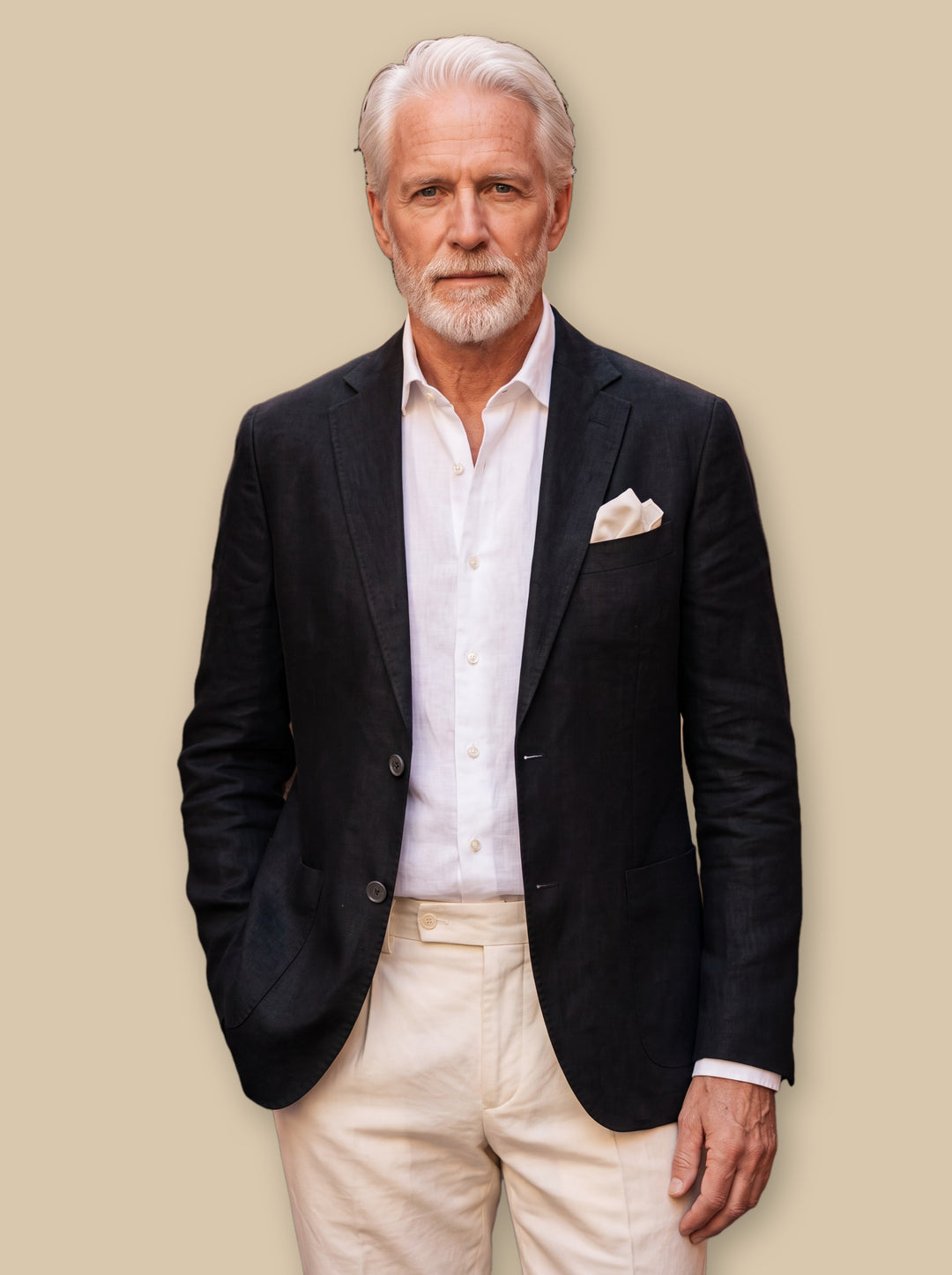 Mortimer blazer suit in Black, studio - Gentlemens Manor