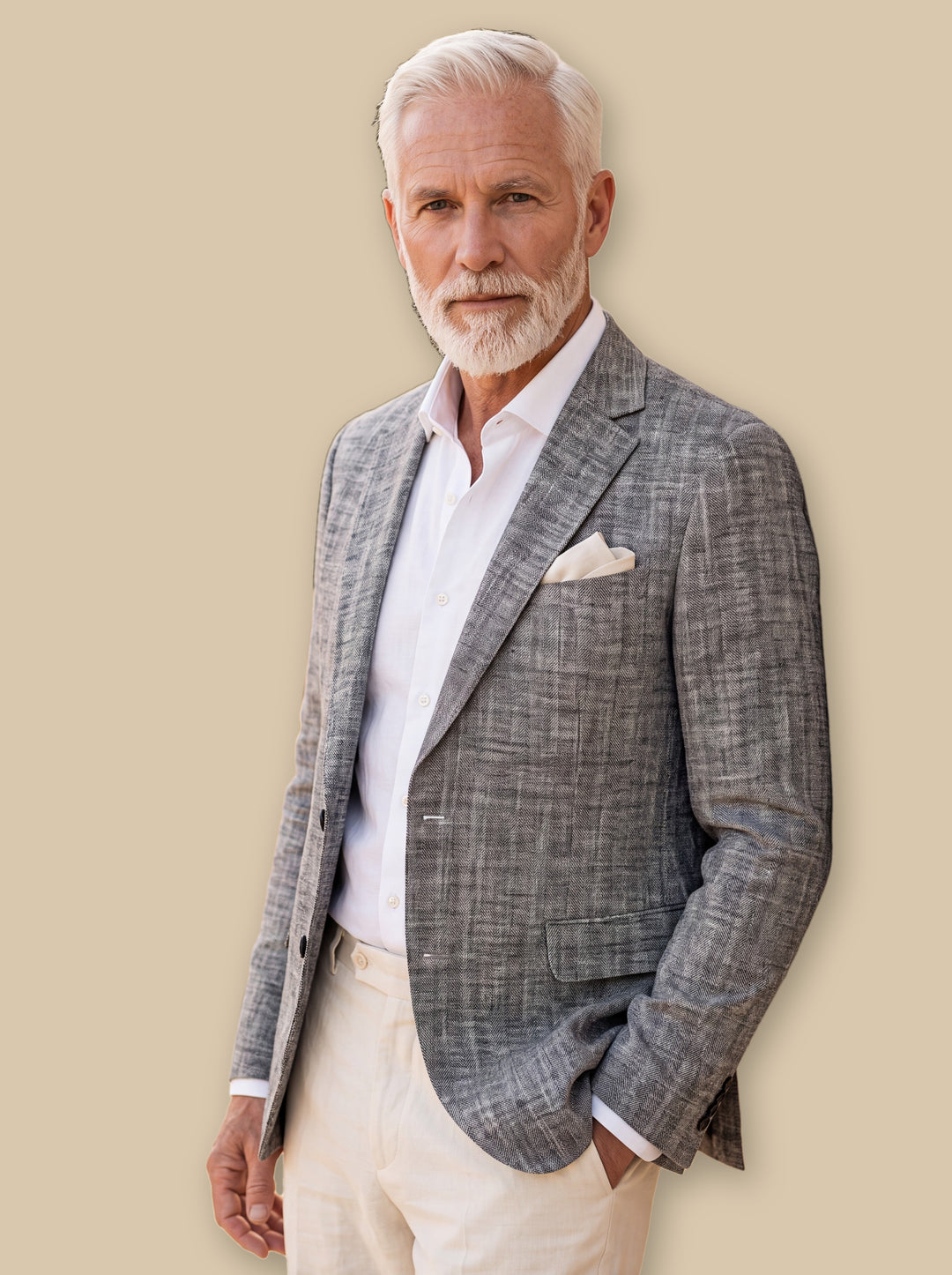 Mortimer blazer suit in Grey, studio - Gentlemens Manor