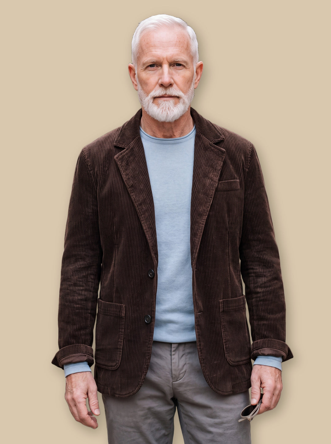 Murray jacket in Brown, studio - Gentlemens Manor