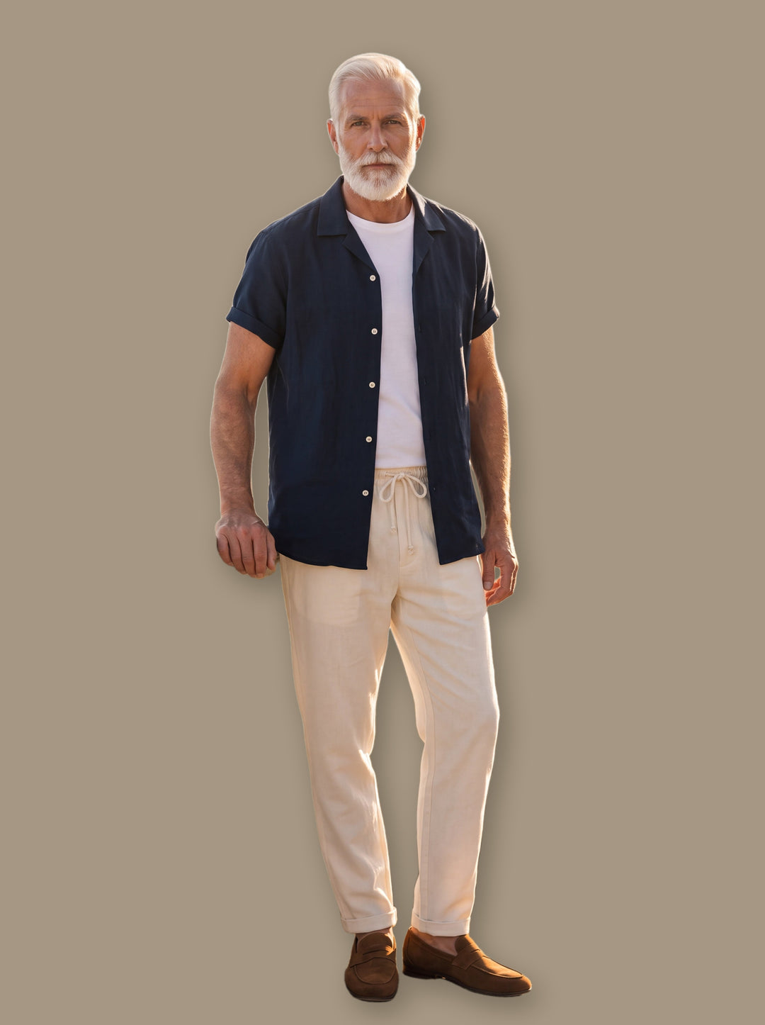Nelson two piece set in Blue, studio - Gentlemens Manor