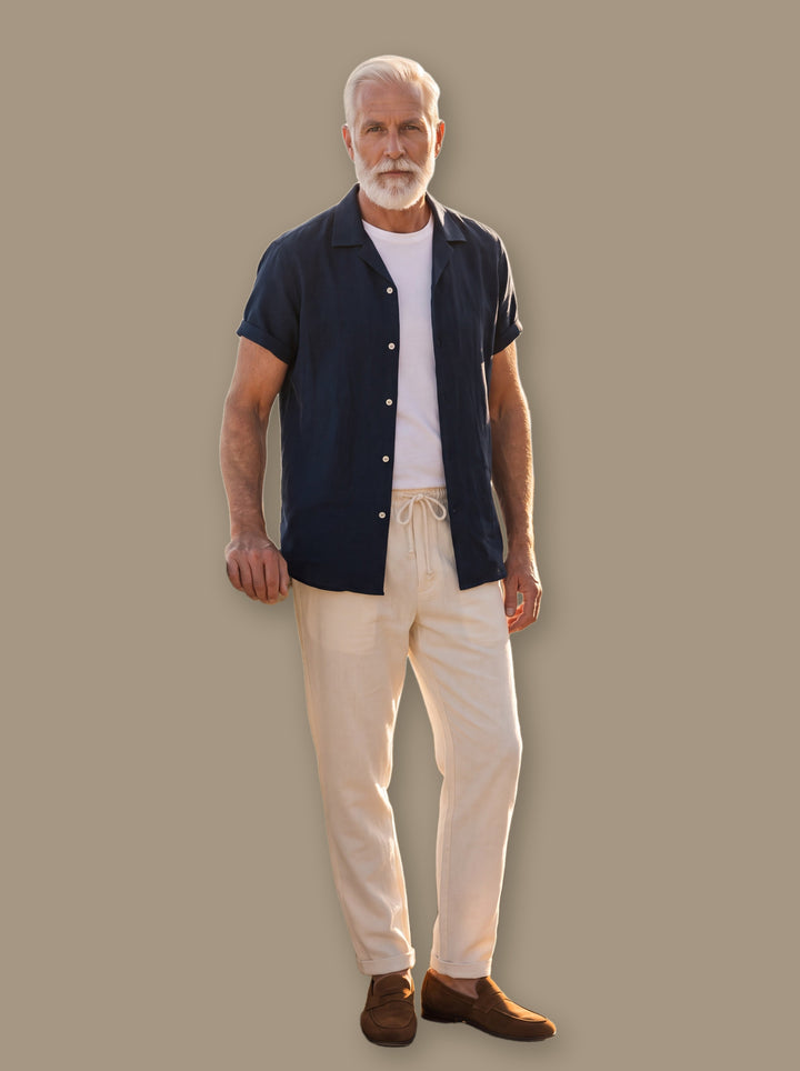Nelson two piece set in Blue, studio - Gentlemens Manor