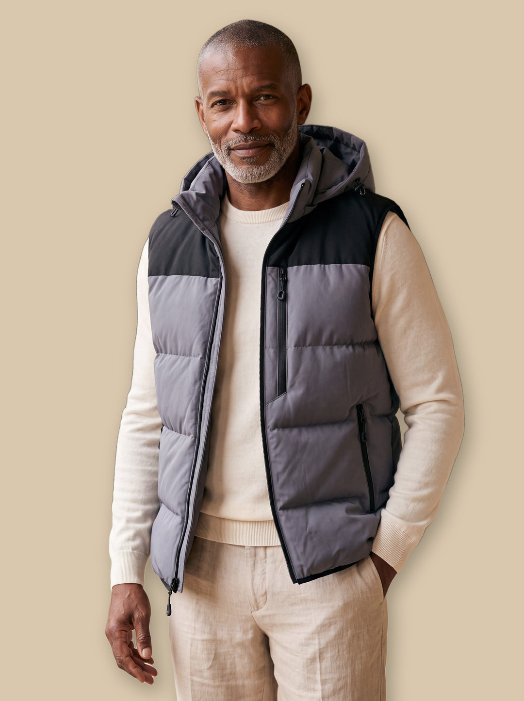 Noah vest in Grey, studio - Gentlemens Manor
