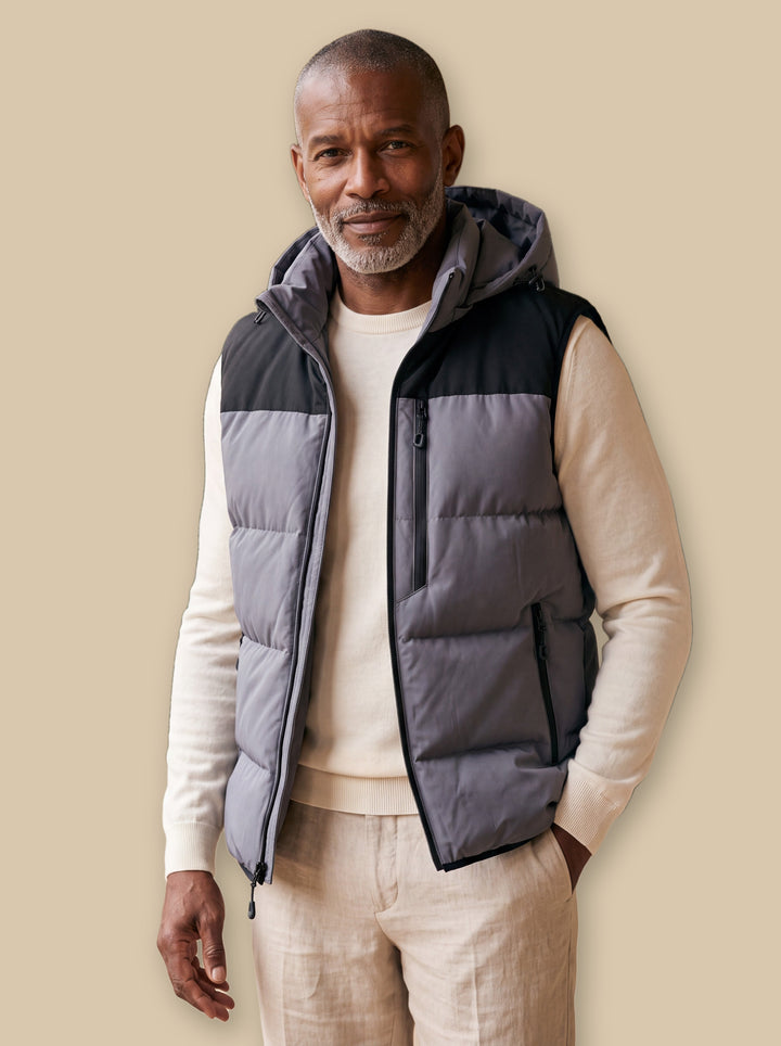 Noah vest in Grey, studio - Gentlemens Manor