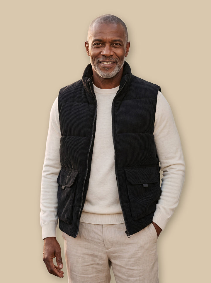 Noble vest in Black, studio - Gentlemens Manor