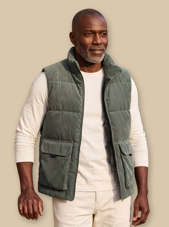 Noble vest in Green, studio - Gentlemens Manor