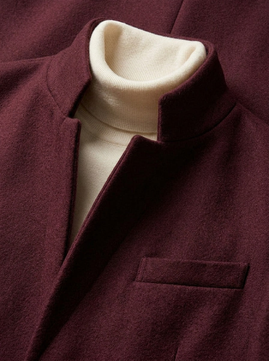 Northam coat, fabric close up, Gentlemens Manor