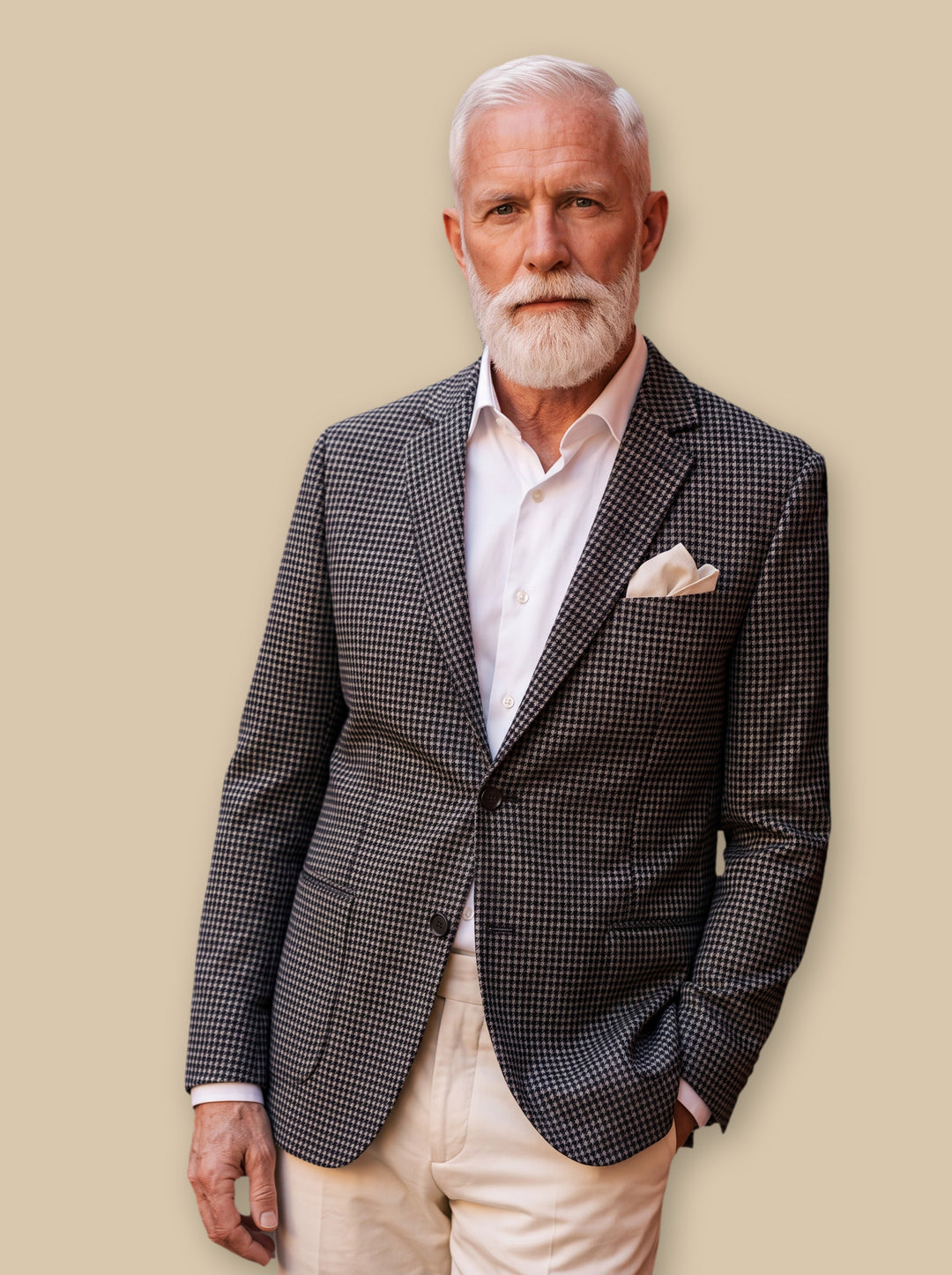 Norwood blazer suit in Grey, studio - Gentlemens Manor