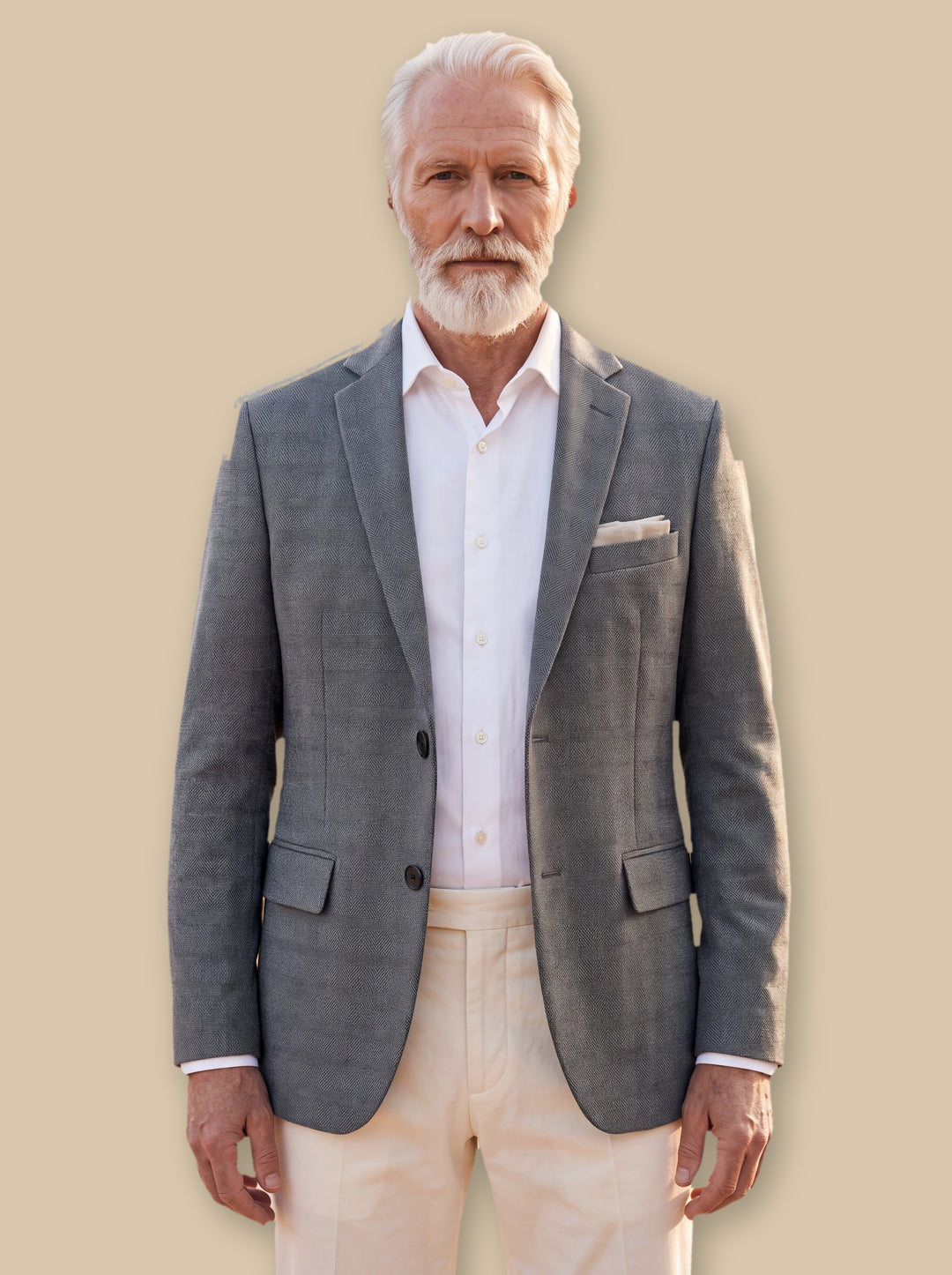 Oakley blazer suit in Grey, studio - Gentlemens Manor