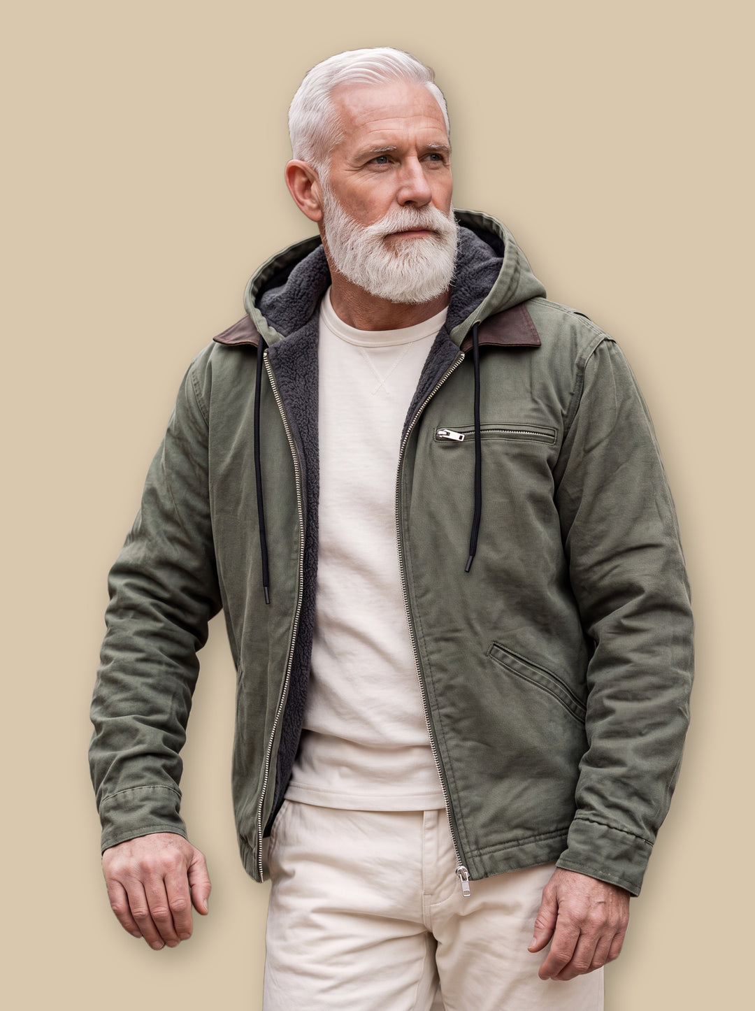 Octavius jacket in Green, studio - Gentlemens Manor