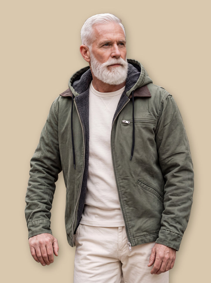 Octavius jacket in Green, studio - Gentlemens Manor