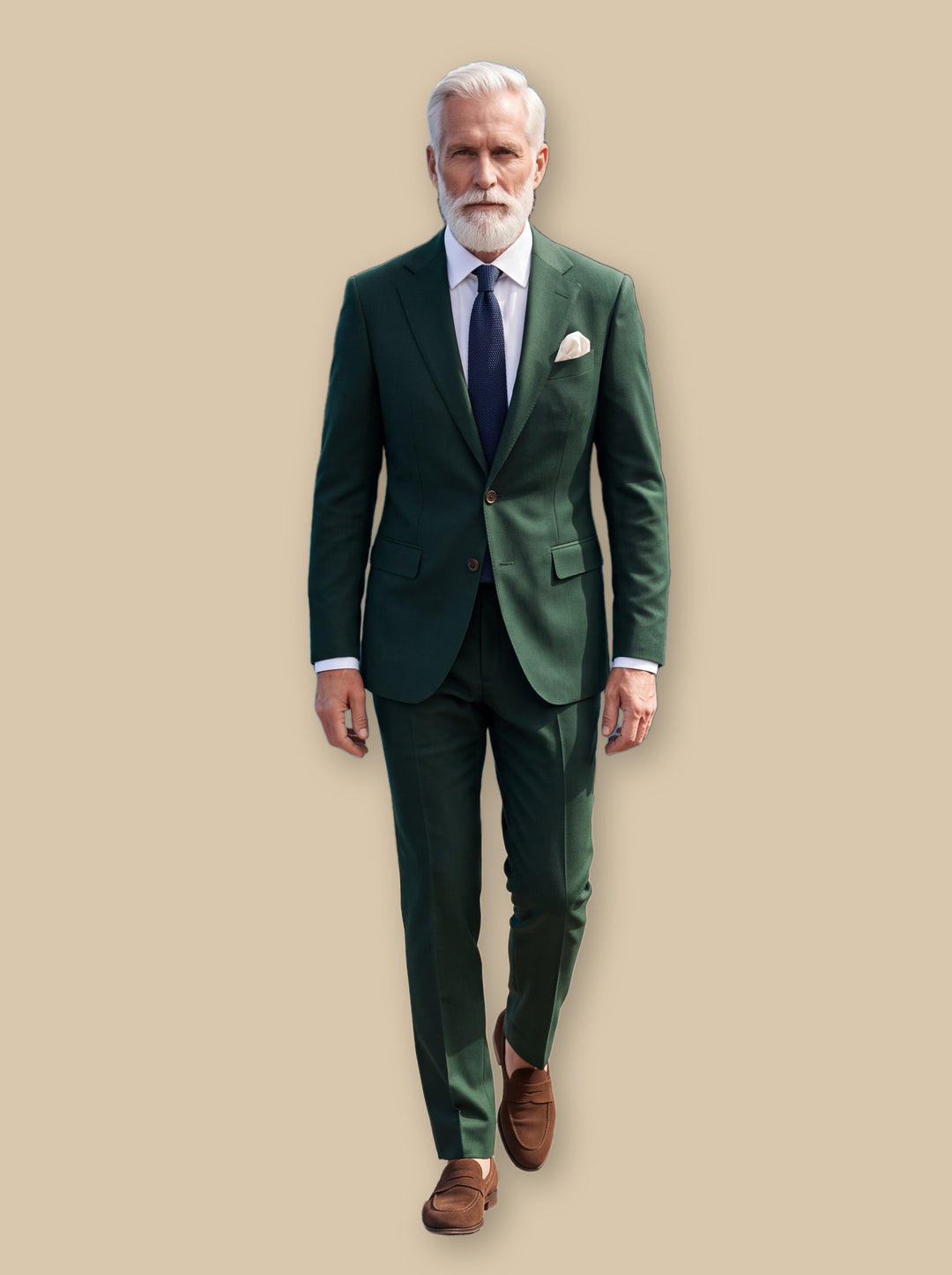 Ogden two piece set in Green, studio - Gentlemens Manor