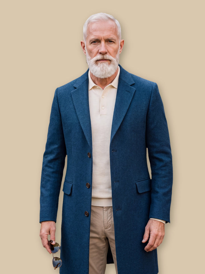Oliver jacket in Blue, studio - Gentlemens Manor