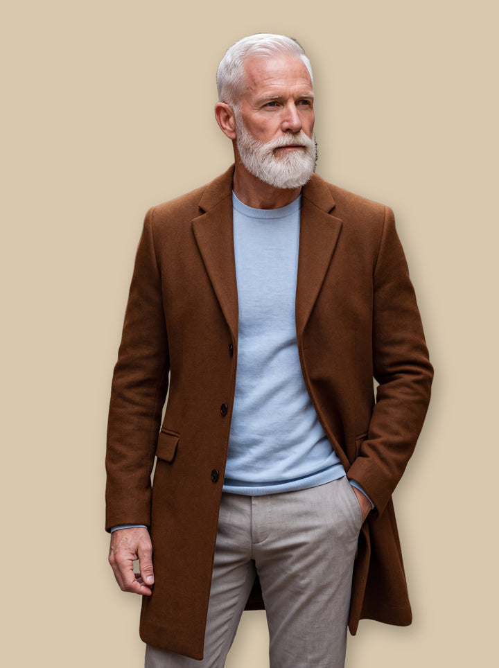 Oliver jacket in Brown, studio - Gentlemens Manor