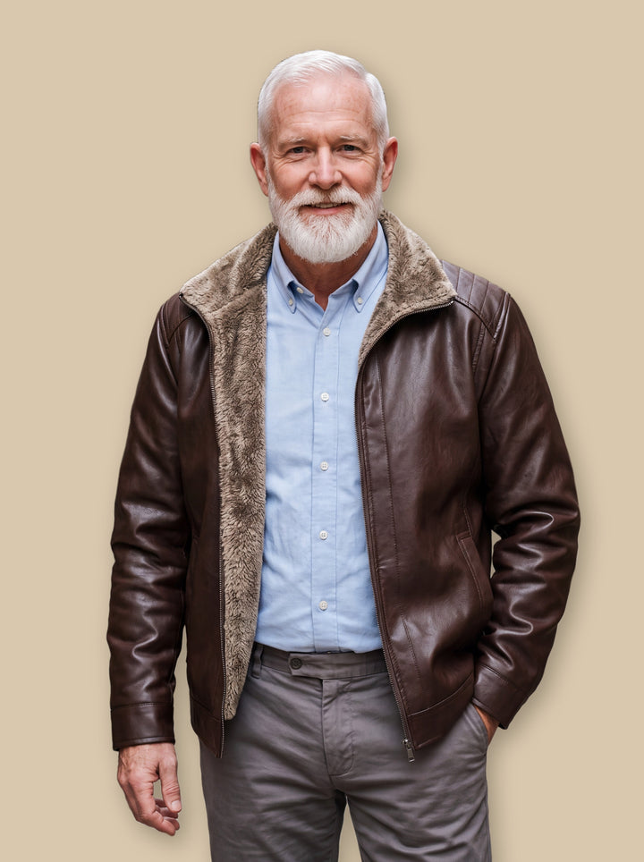 Orlando jacket in Brown, studio - Gentlemens Manor