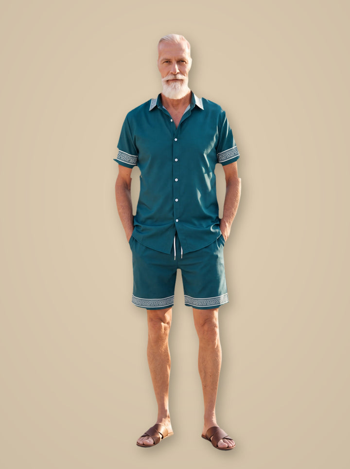 Parker two piece set in Blue, studio - Gentlemens Manor