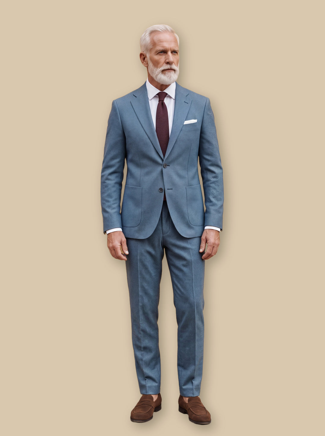Preston blazer suit in Blue, studio - Gentlemens Manor