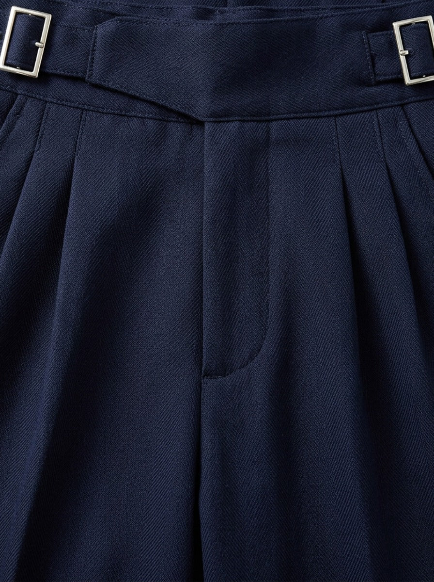 Ravenel gurkha trousers, fabric close up, Gentlemens Manor