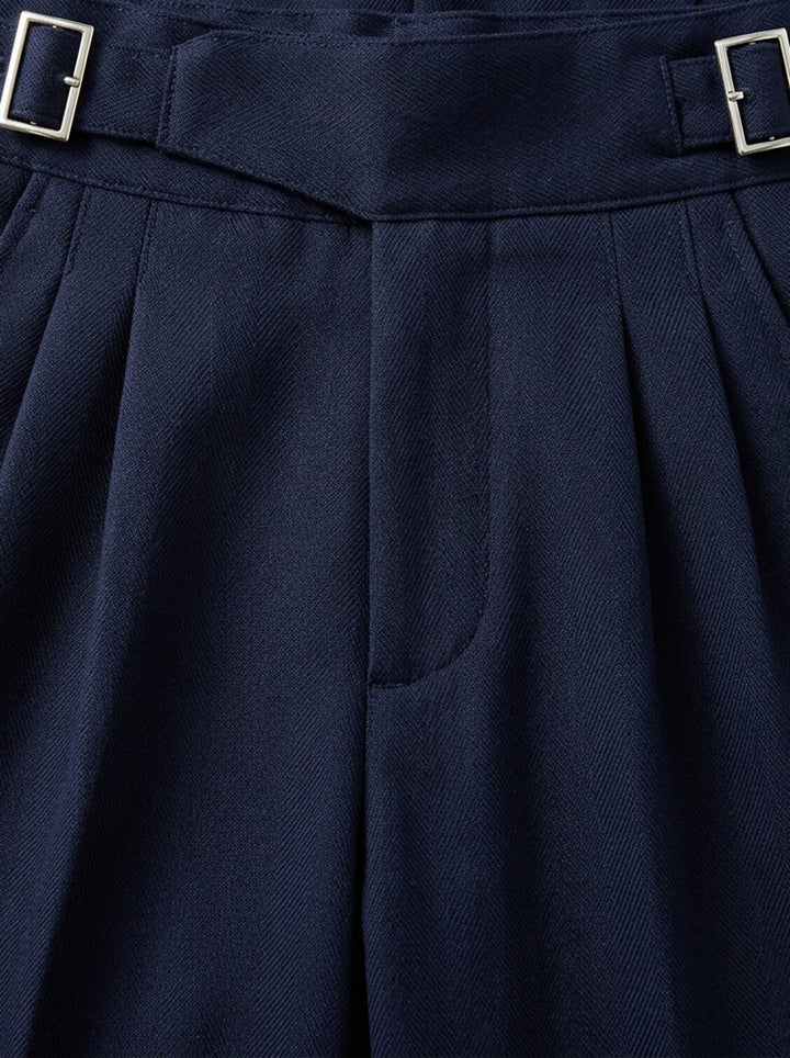 Ravenel gurkha trousers, fabric close up, Gentlemens Manor