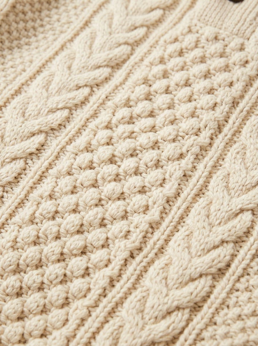 Redgrave sweater, fabric close up, Gentlemens Manor