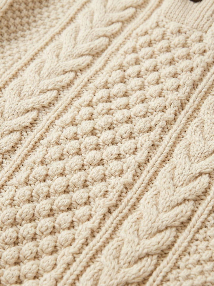 Redgrave sweater, fabric close up, Gentlemens Manor