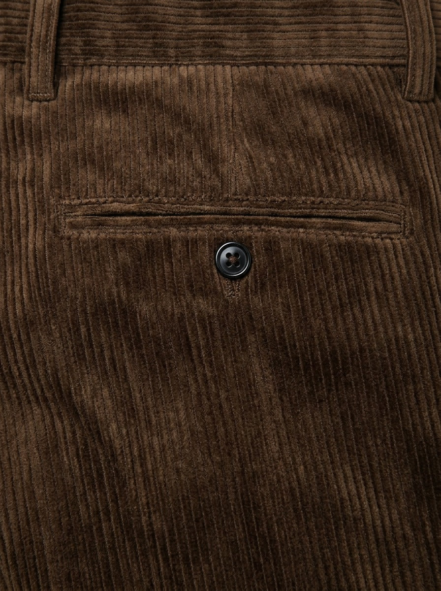 Ripley wide wale corduroy pants, fabric close up, Gentlemens Manor