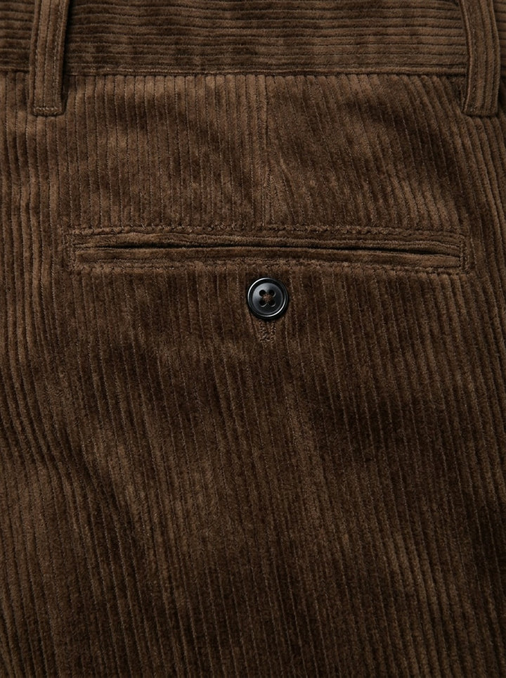 Ripley wide wale corduroy pants, fabric close up, Gentlemens Manor