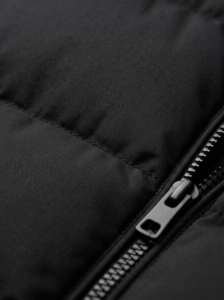 Rowan puffer jacket, fabric close up, Gentlemens Manor