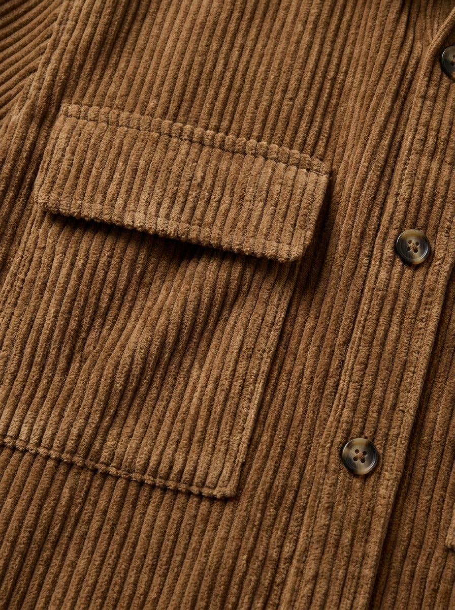 Rutland overshirt, fabric close up, Gentlemens Manor
