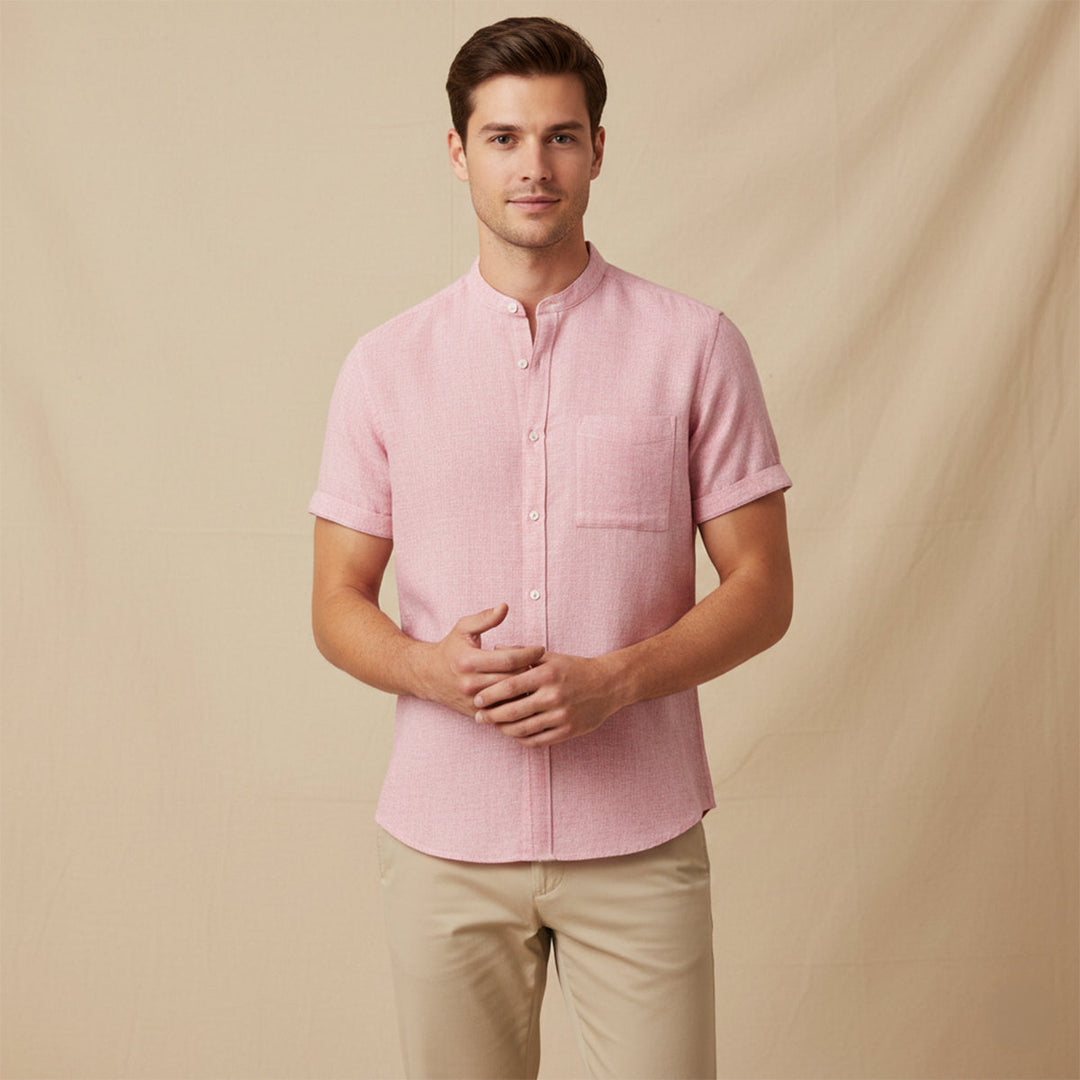 The Winchester Men’s Oversized Cotton Linen Beach Shirt