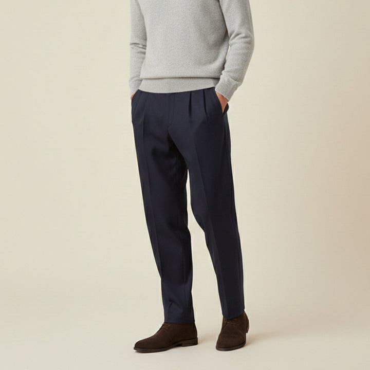 The Naples Men’s Loose Fit Breathable Linen Summer Pants