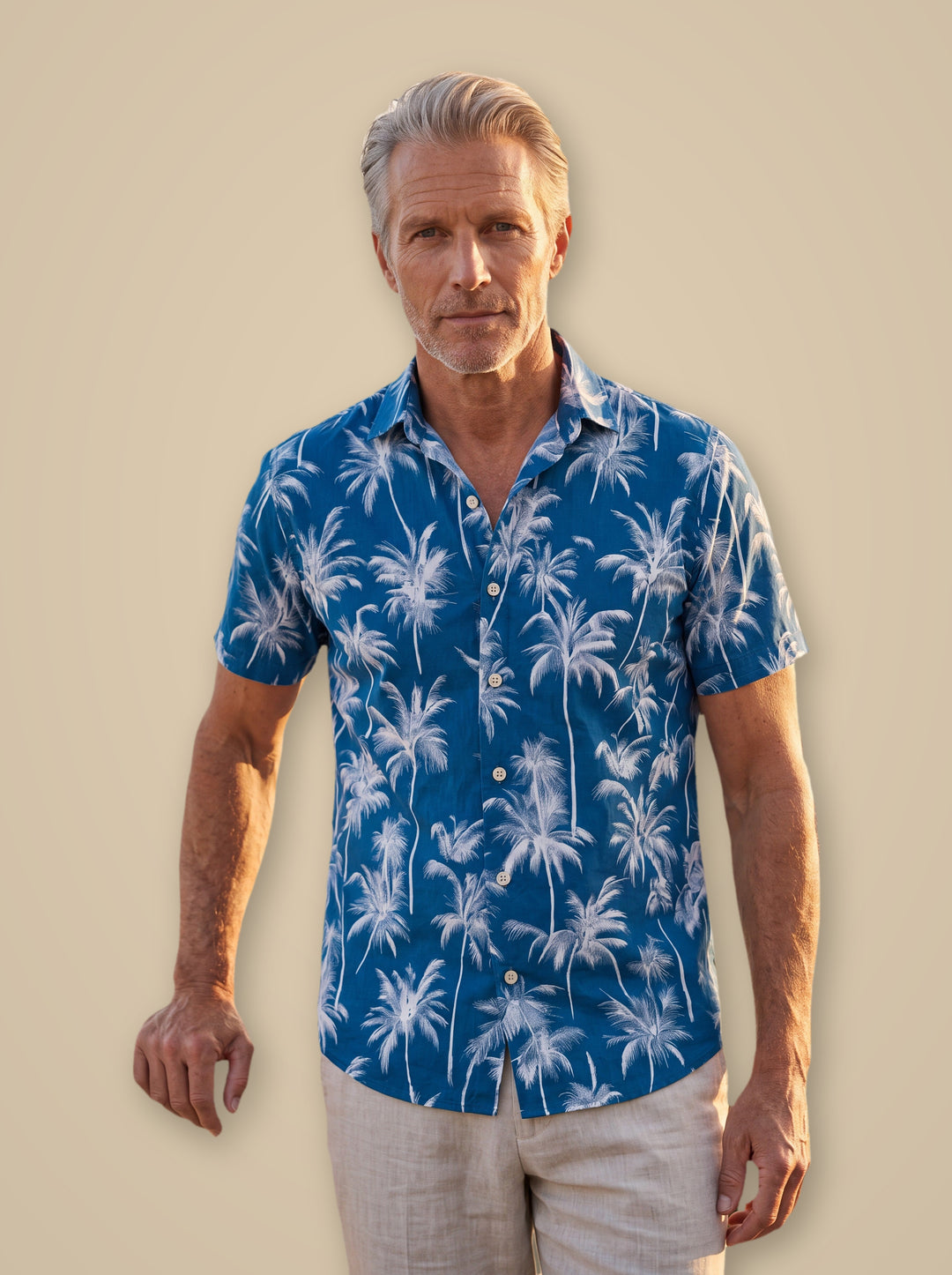 Sterling casual shirt in Blue, studio - Gentlemens Manor