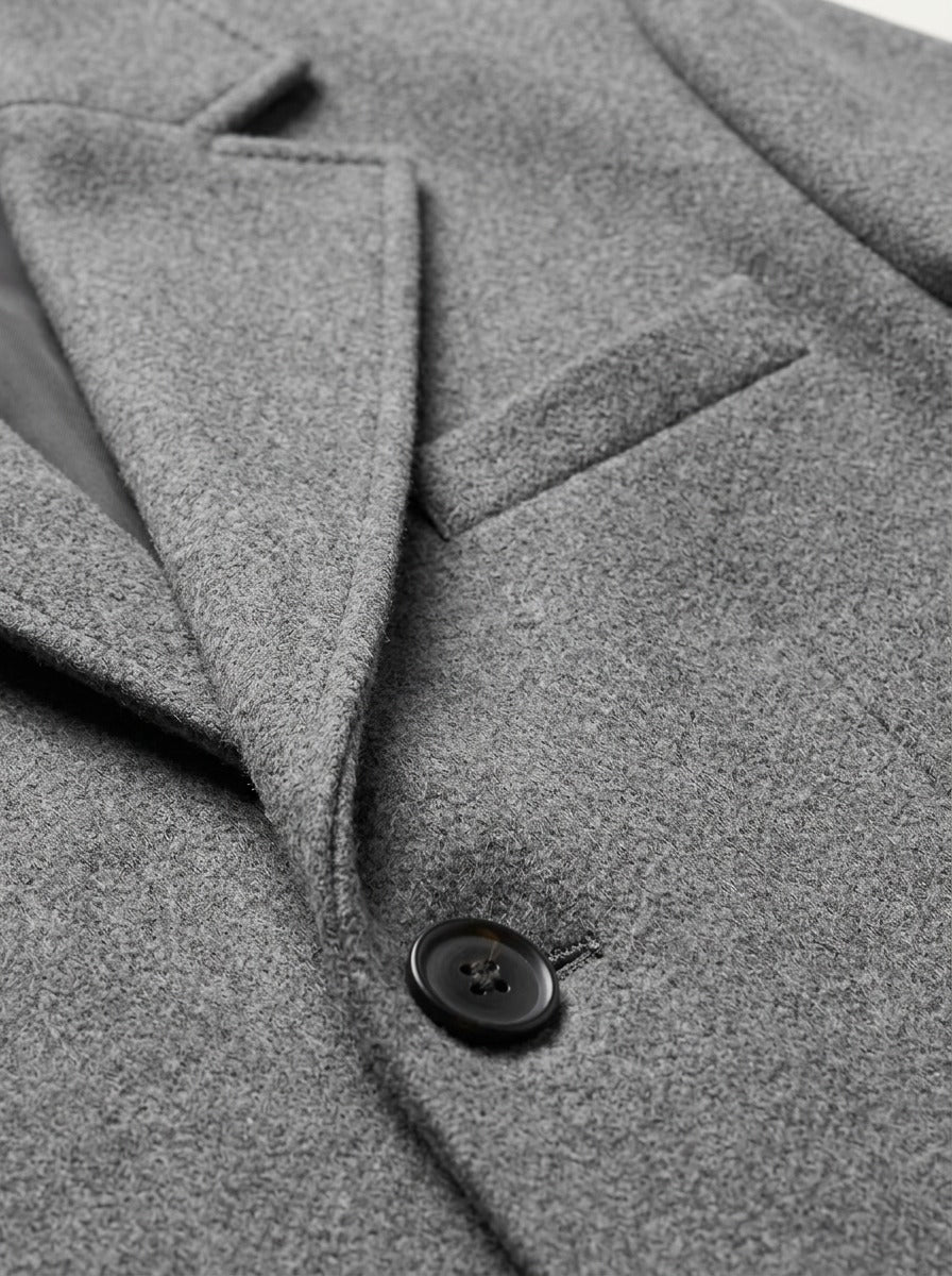 Templeton overcoat, fabric close up, Gentlemens Manor