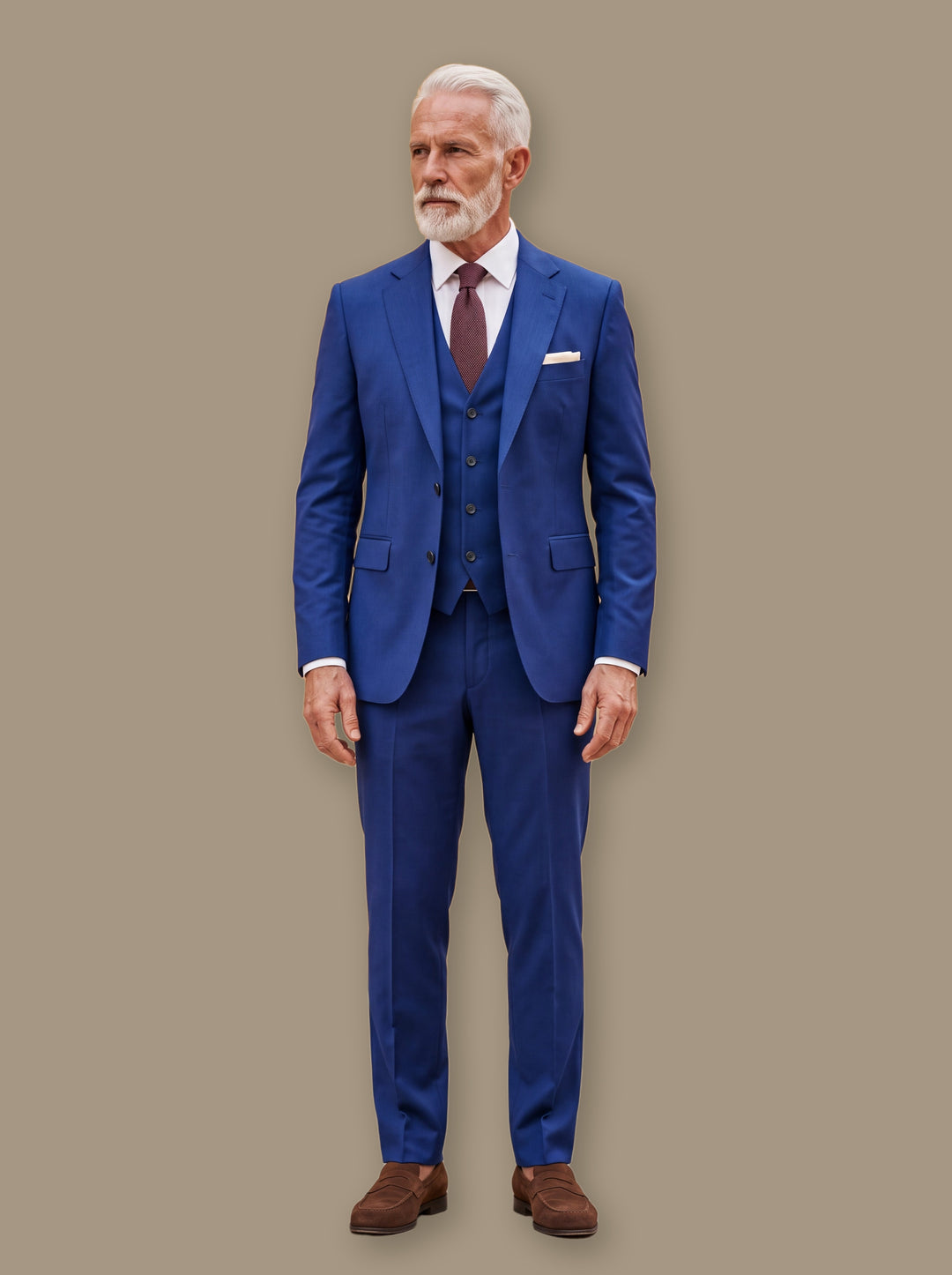 Thayer blazer suit in Blue, studio - Gentlemens Manor