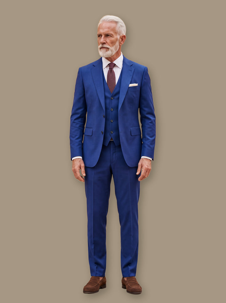 Thayer blazer suit in Blue, studio - Gentlemens Manor