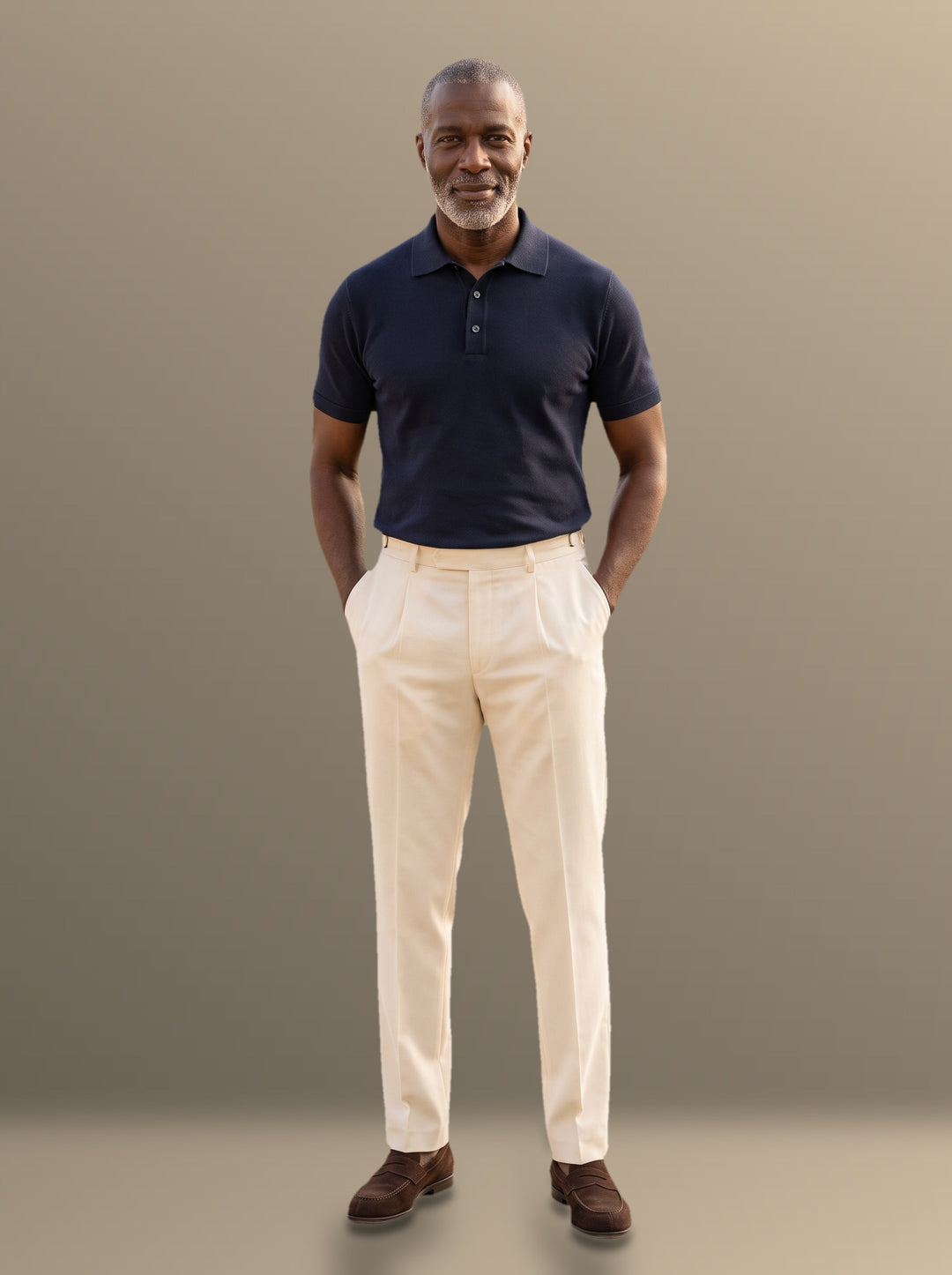 Thomas two piece set in Navy, studio, Gentlemens Manor